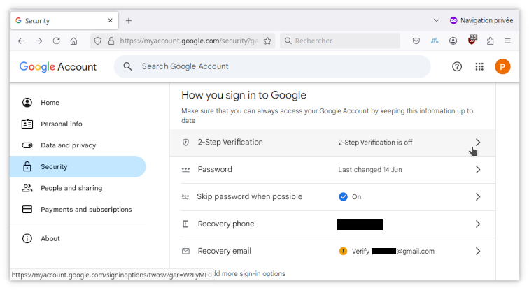 How to sign in to Google paragraph