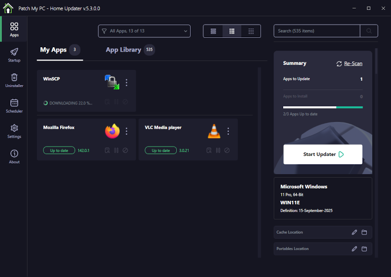 Patchmypc downloading latest application update Patchmypc downloading latest application update