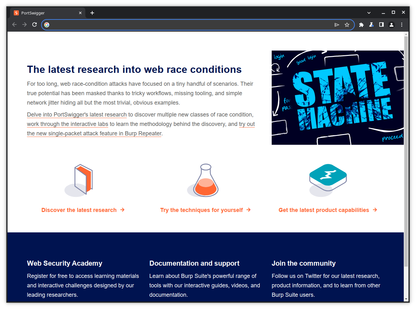 Burp - Navigateur interne