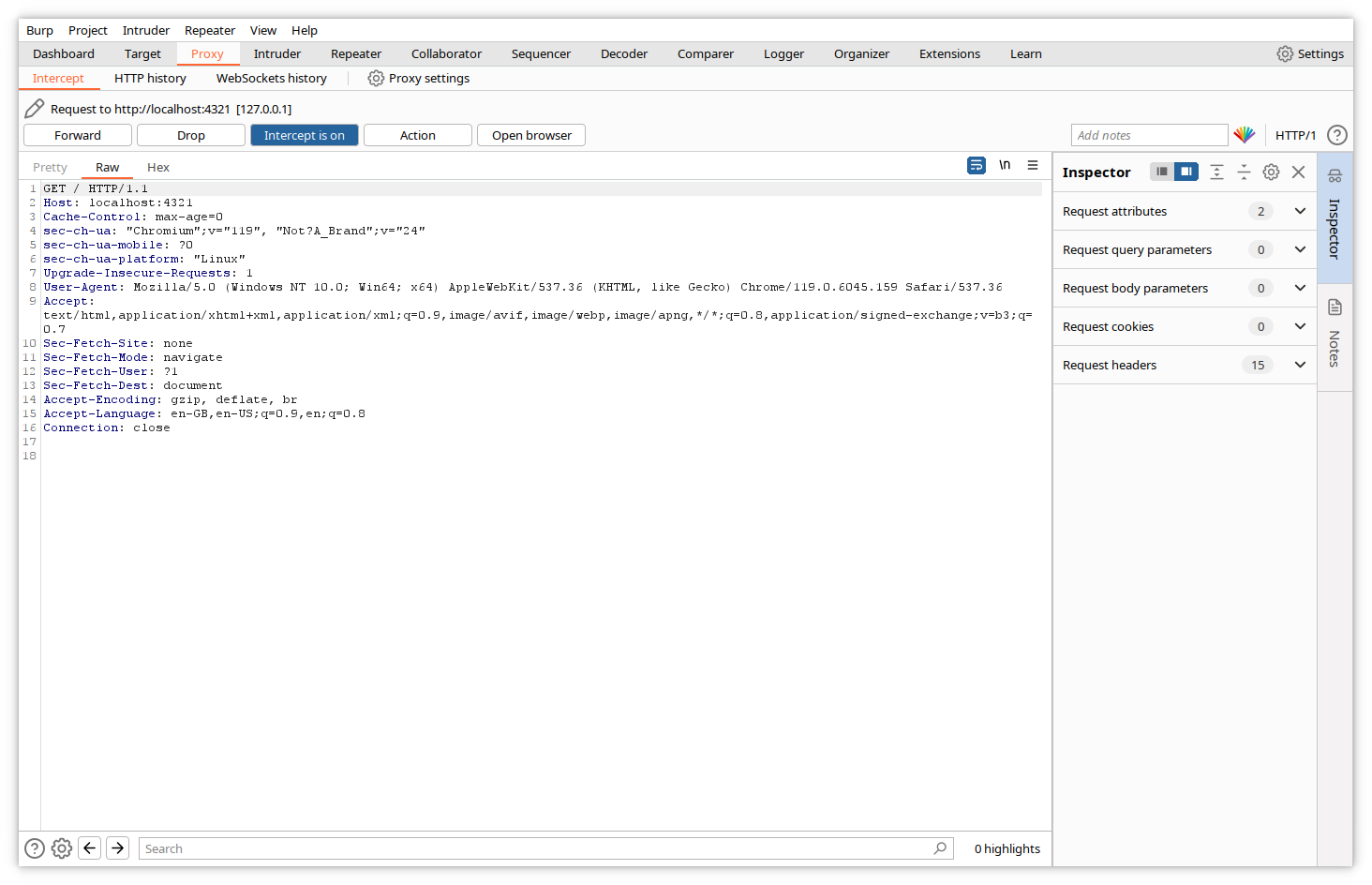 Navigateur - requête